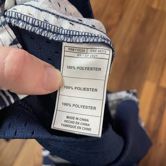 Mitchell & Ness Men’s M Georgetown Hoyas Allen Iverson #3 Jersey ‘95-‘96 College - Picture 8 of 10